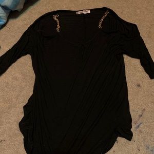 A black Jennifer Lopez blouse